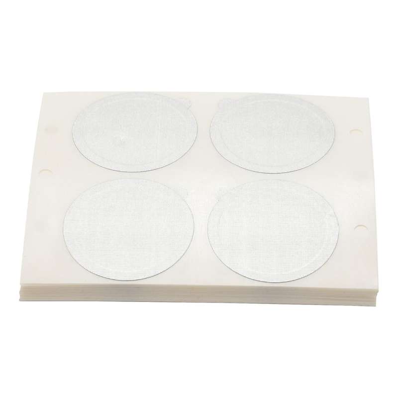 100pcs 37mm Aluminum Foil Lids Seals Foil Lids for Nespresso Capsules