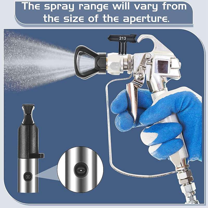 5pcs Spray Tips Reversible Airless Paint Sprayer Nozzle Tips