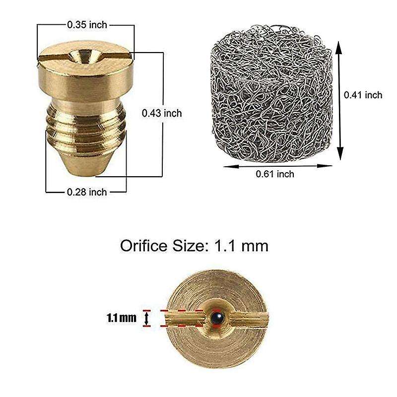 12x Foam Cannon Orifice Tips Nozzle for Snow Foam Lance 3000 Psi