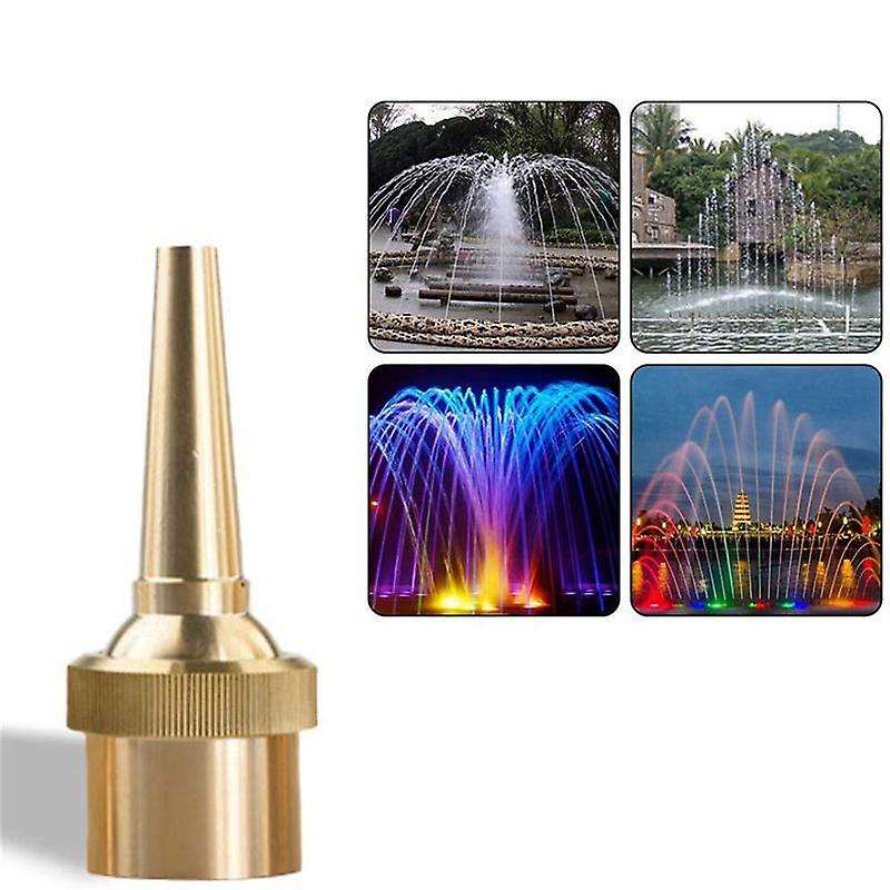 6 Pcs Fountain Nozzle Head G1/2 Dn15 Adjustable Direction Jet Water