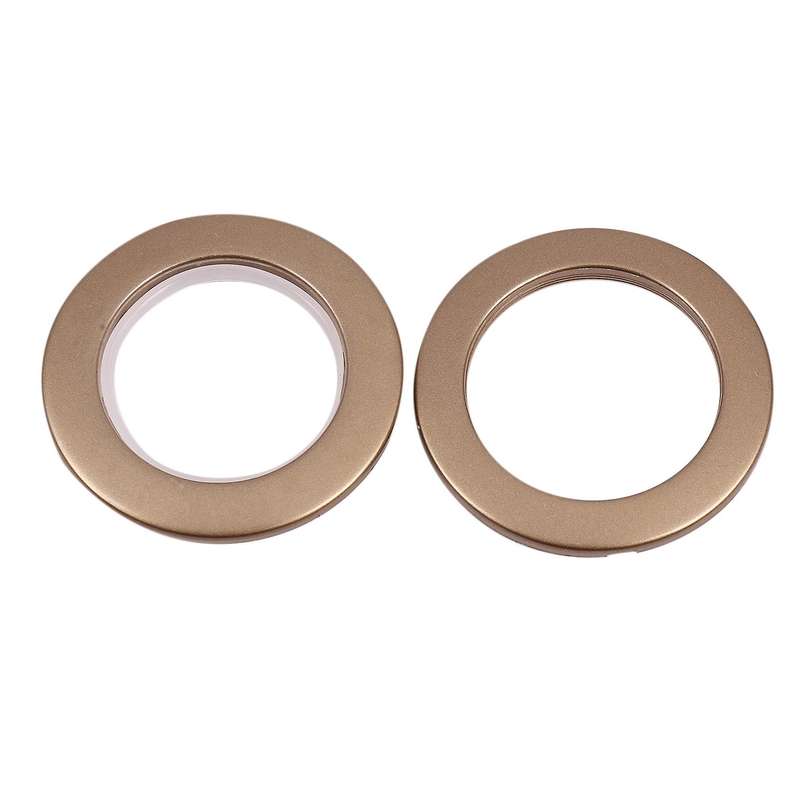 50 Pack Curtain Grommet, Inner Diameter 43mm Ring (coffee)