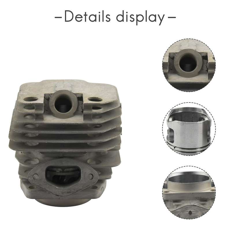 1 Set Diameter 45mm Chainsaw Cylinder and Piston Fit 52 52cc Parts