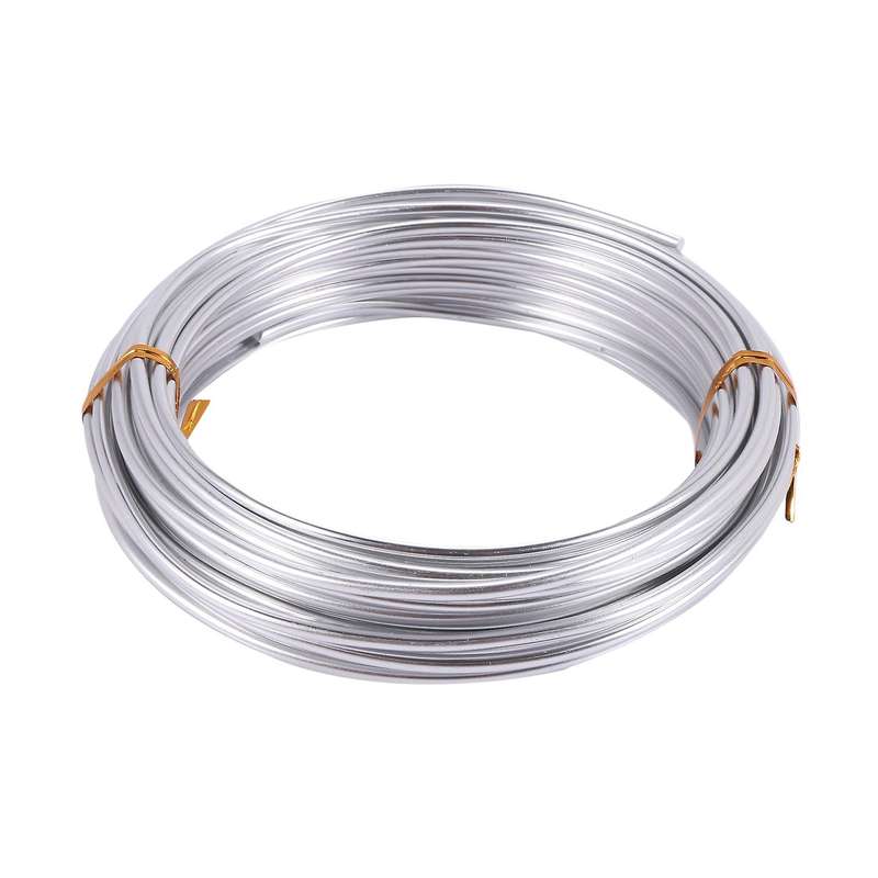 3mm Aluminium Wire 10m Craft Silver Wire Clay Bonsai and Model