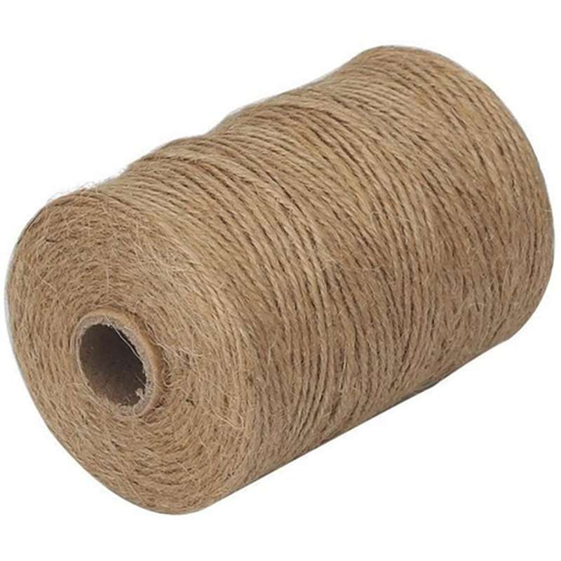 200m/ Roll 2mm Jute Twine Natural Thick Brown Twine