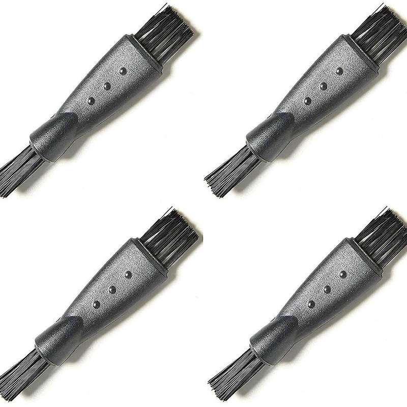 4pieces Double-sided Razor Trimmer Shaver Cleaning Brush