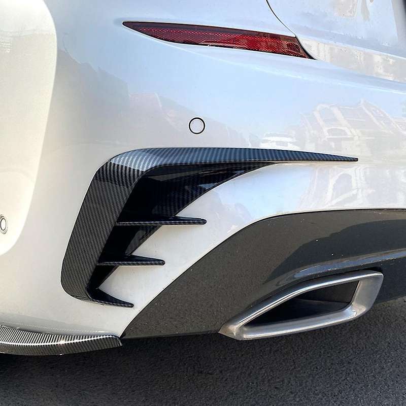Rear Bumper Spoiler for -bmw 3 Series G20 M Sport 320i Carbon Fiber