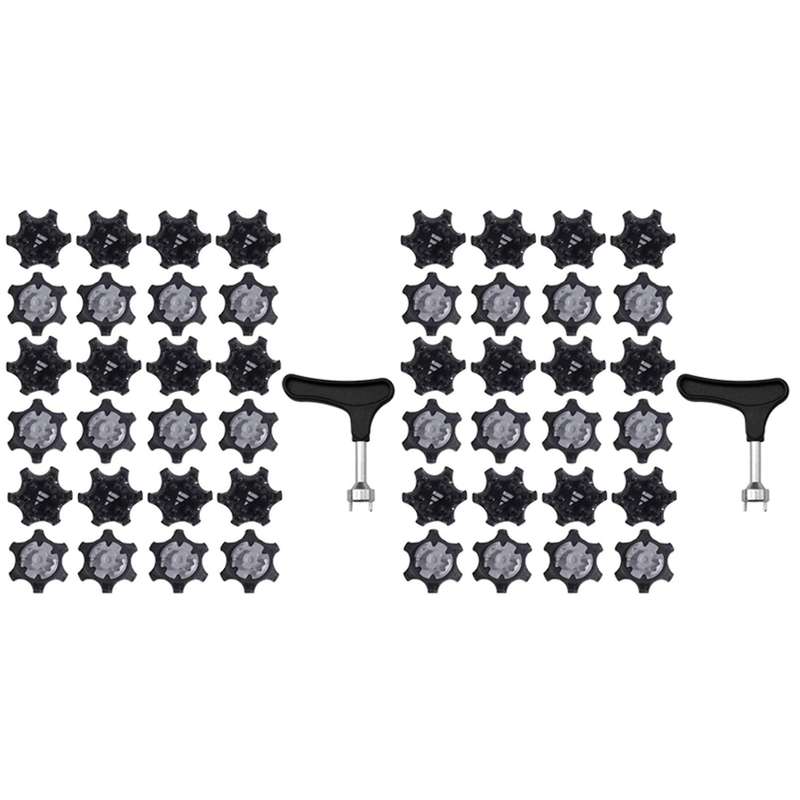 25pcs Change Studs, Universal Anti Skid Golf Shoes, with Golf Spike