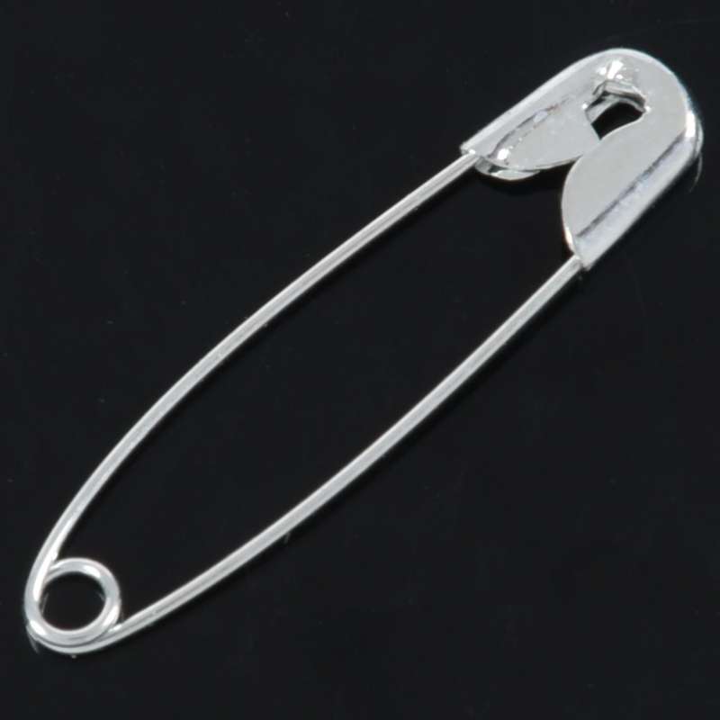 Set Of 100 Metal Safety Pins,clothes Pin