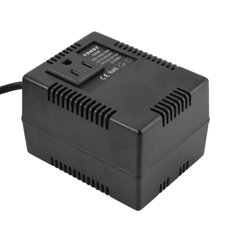 300w Voltage Converter 220v to 110v Transformer Adapter Eu Plug