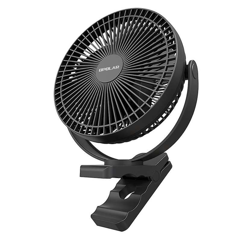 Opolar Portable Fan 10000mah Rechargeable Usb Desk Fan Black