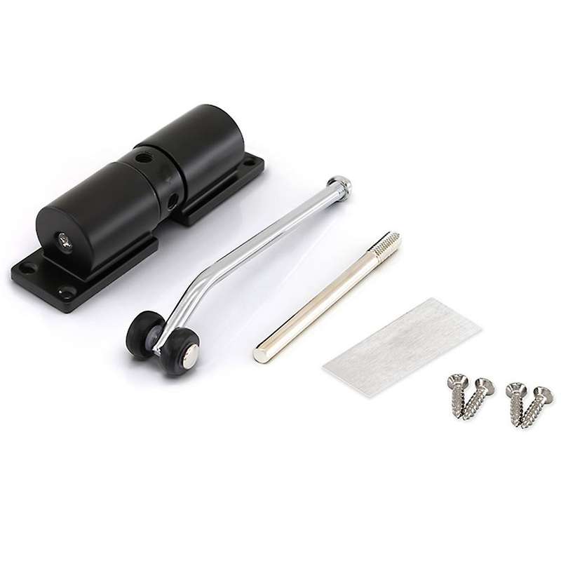 Simple Door Closer Household Automatic Hinge Mute Closer(white)