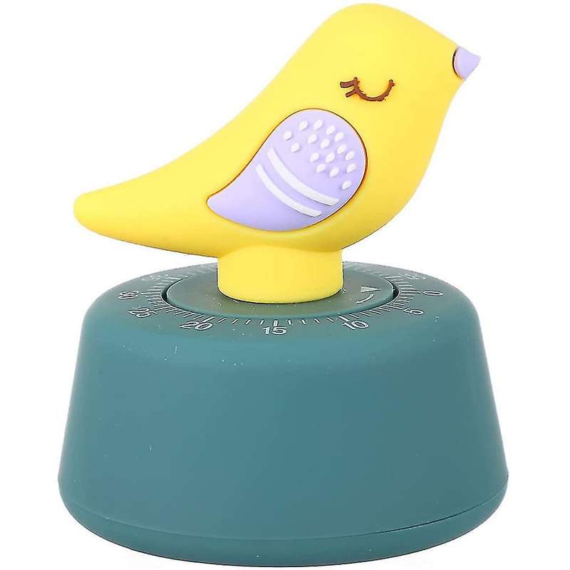 Kitchen Timer Mechanical Egg Timers Figure Countdown Timer (yellow)