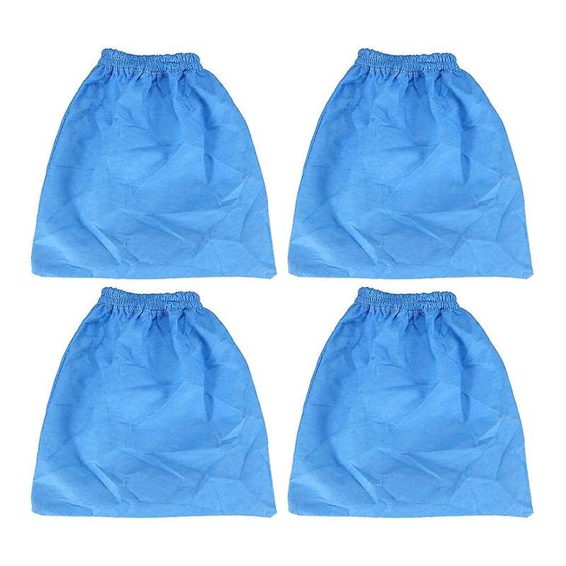4 Pack Textile Filter Bag for Karcher Mv1 Wd1 Wd2 Wd3 Vacuum Cleaner