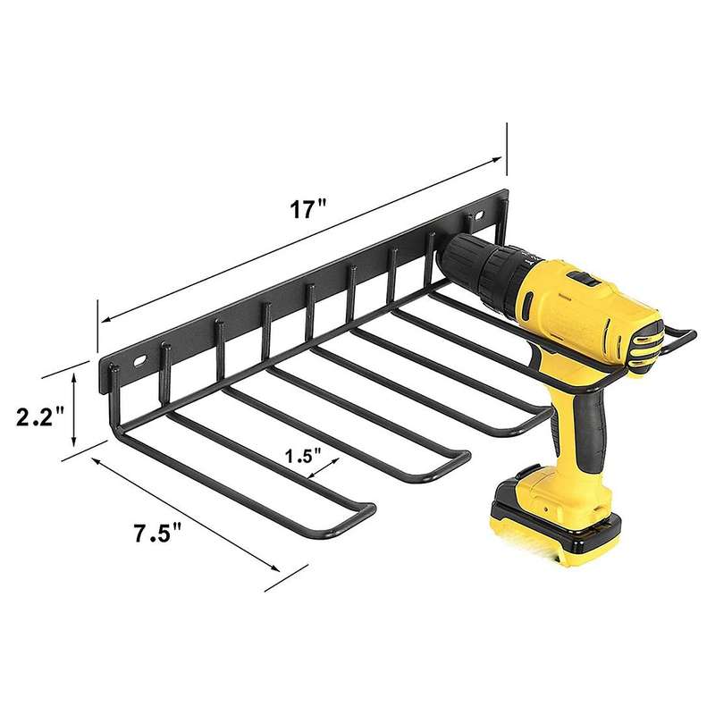Power Tool Organizer Drill Storage Rack for Drill Charging Station