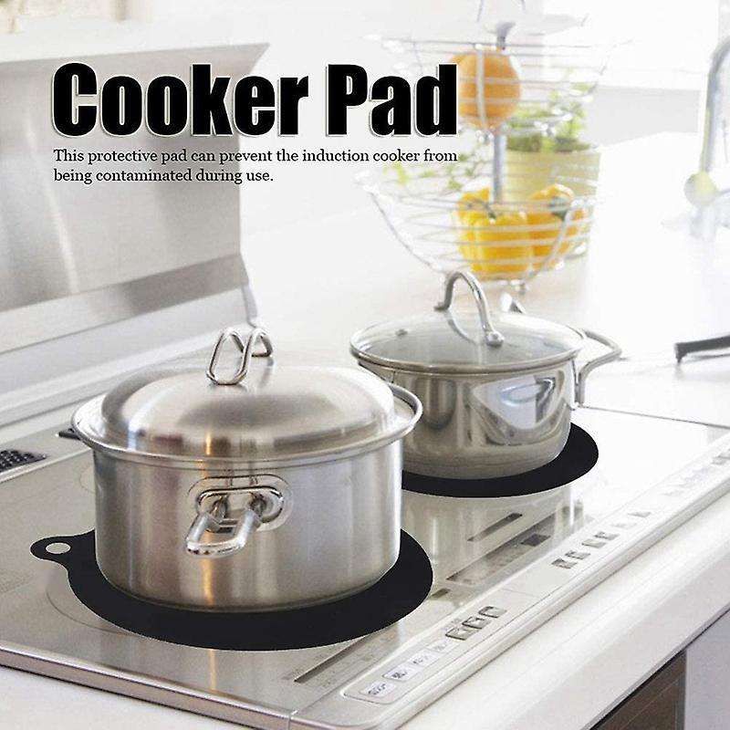 6 Pcs Induction Cooktop Mat Nonslip Silicone Heat Insulation Pad