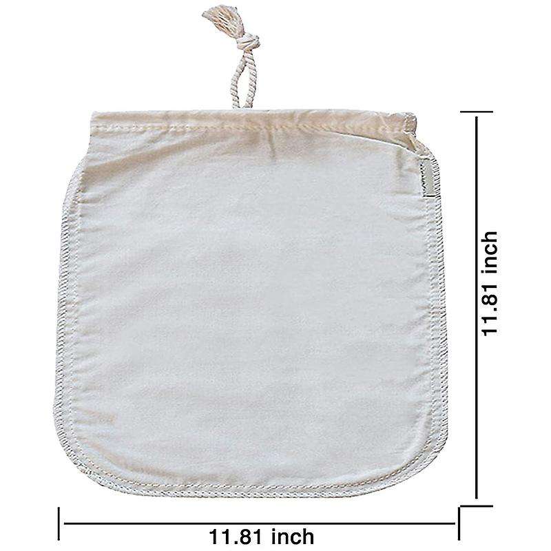 2-piece Cheese Cloth, Fine Mesh Cord Cheesecloth Bag, Cheese Cloth