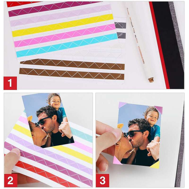 Photo Album Scrapbook,blank Page Memory Book,christmas Birthday Gift