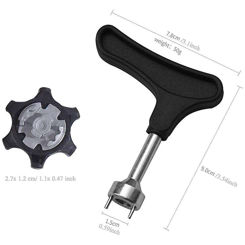 25pcs Change Studs, Universal Anti Skid Golf Shoes, with Golf Spike