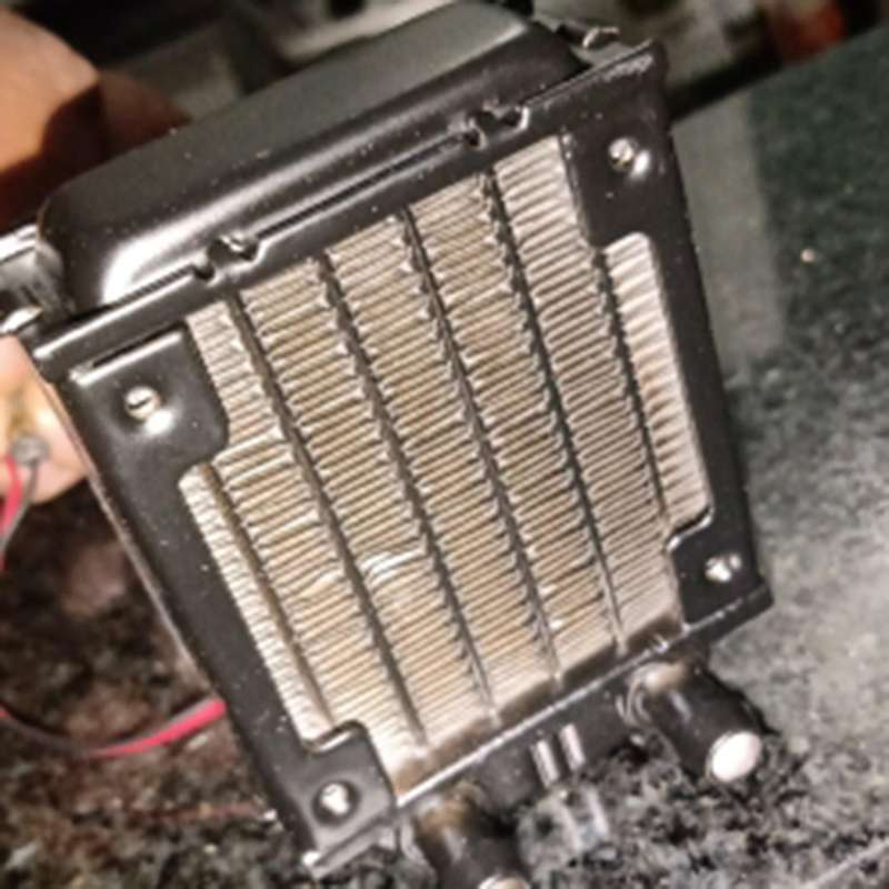 Pc Water Cooling Aluminum Radiator Multi-channels 60mm