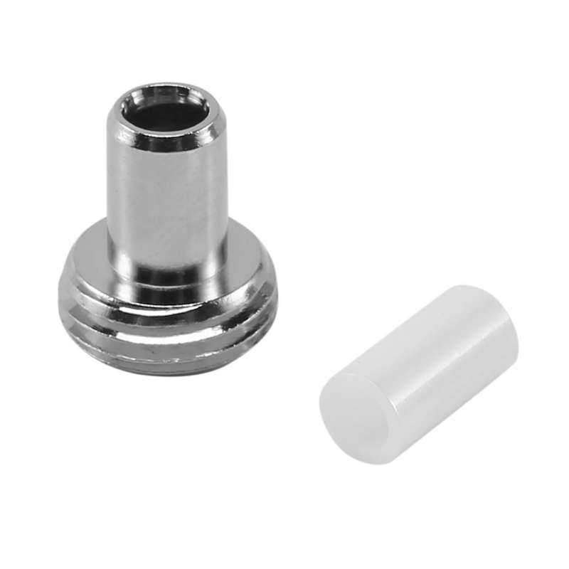 10pcs Ceramic Tube Sleeves and 10pcs Metal Head Connector Adapters