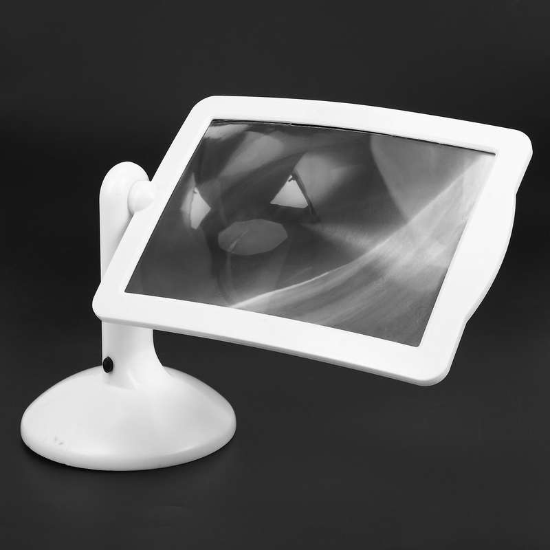 Portable Desktop 3x Magnifier Led 180 Degree for Reading Writing Tool