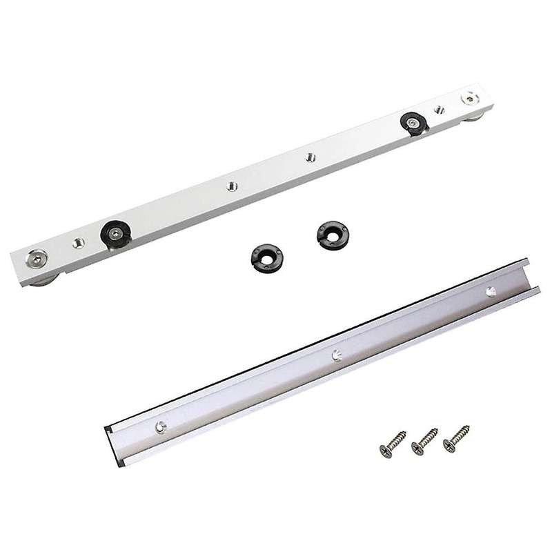 1 Set Aluminum Alloy T-tracks Slot Miter Track and Miter Bar Tools