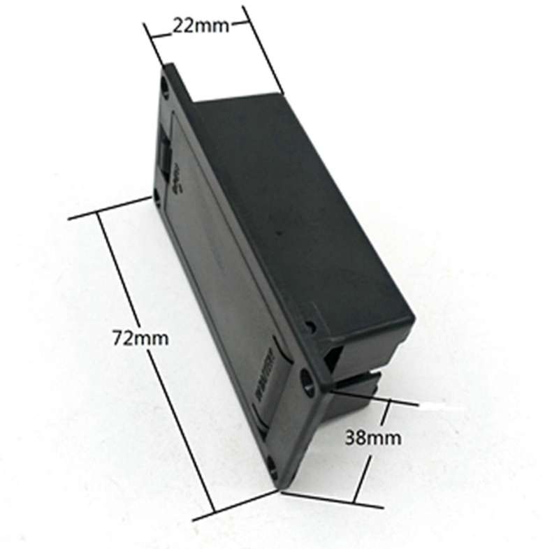10pcs 9v Battery Box with 9 Volt Battery Clip for Guitar Bass Pickup