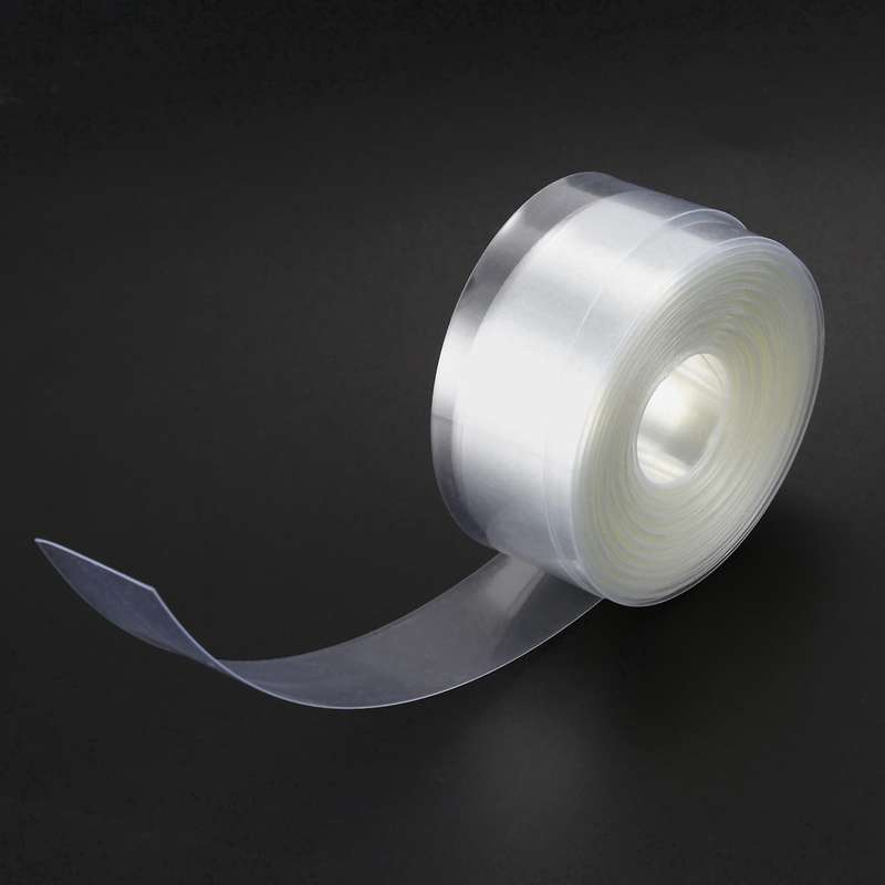 10m 23mm Width Pvc Heat Shrink Wrap Tube Clear for 1 X Aa Battery