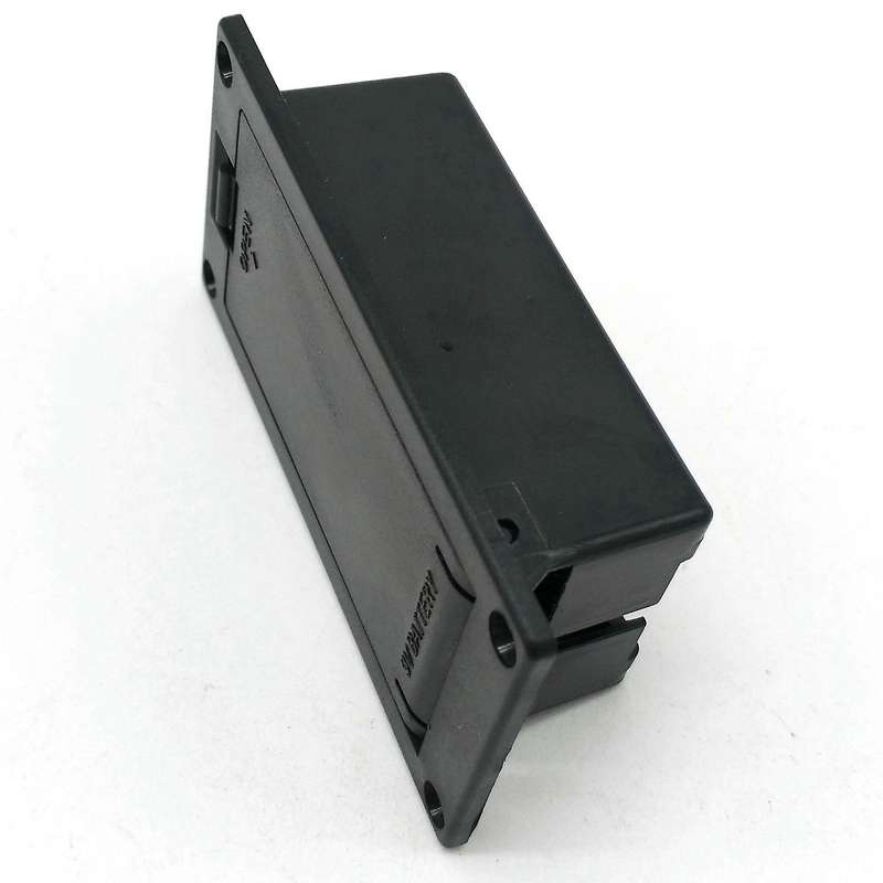 10pcs 9v Battery Box with 9 Volt Battery Clip for Guitar Bass Pickup