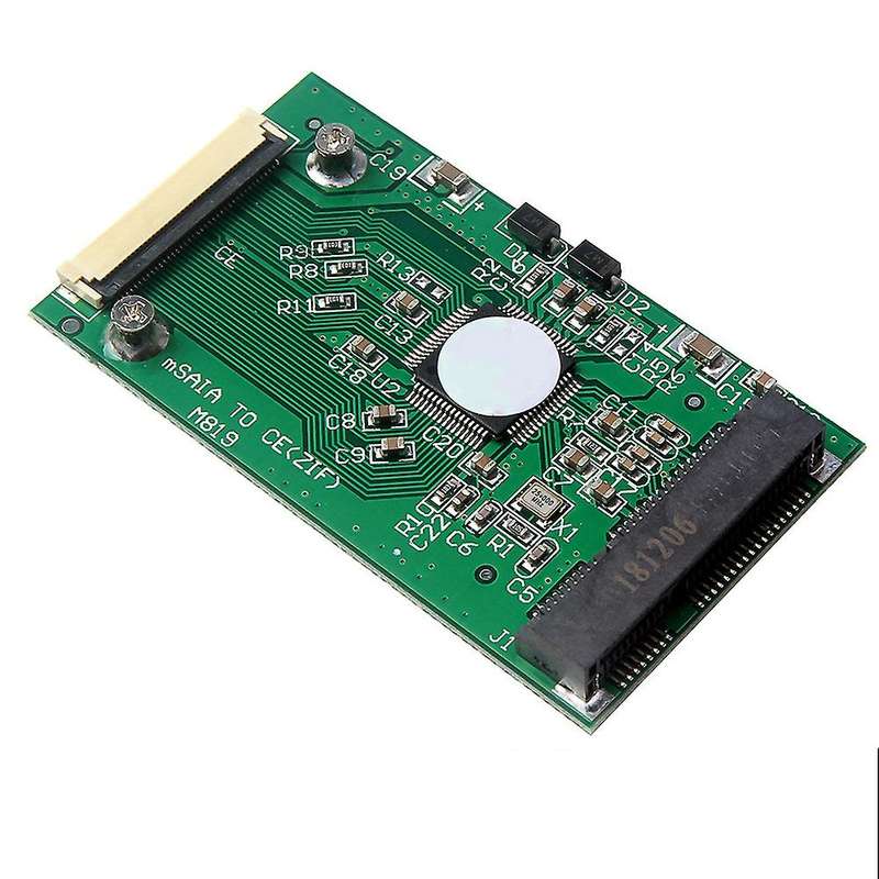 Mini Sata Msata Pci-e Ssd to 40pin 1.8 Inch Zif/ce Converter Card