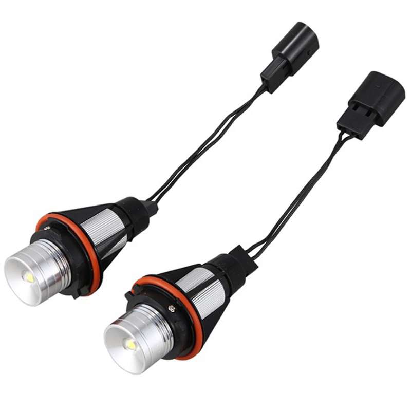 Car Angel Eye Fog Light Xenon White Led Bulb Headlight for Bmw E39