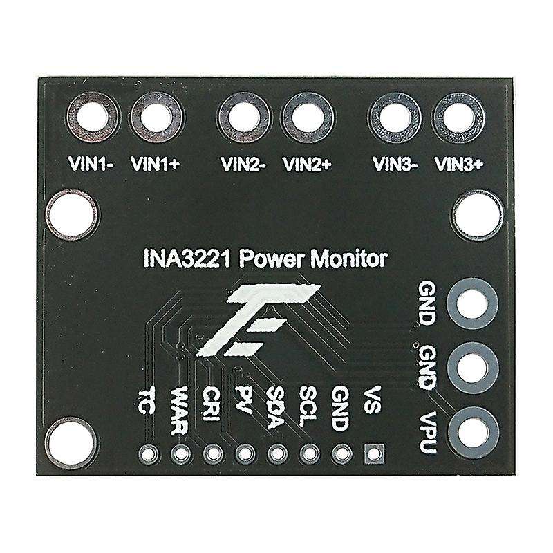 I2c Smbus Ina3221 Triple-channel Shunt Current Sensor Board Module