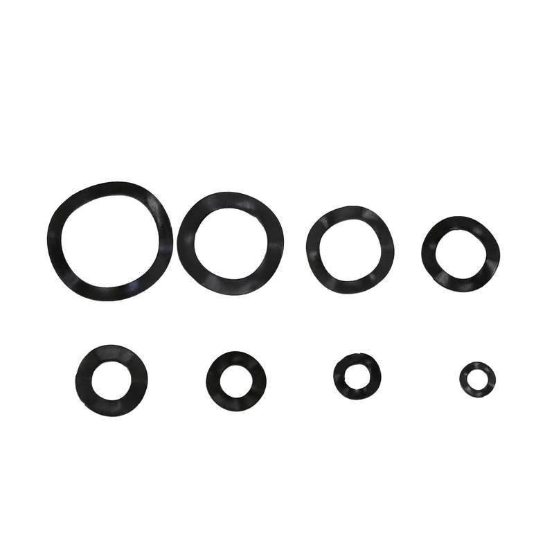 Black Steel Ring Washers 65mn Kits-m3 M4 M5 M6 M8 M10 M12 M16 550 Pcs