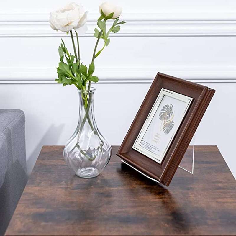 6 Pack Clear Acrylic Display Stand for Pictures,jewelry,watch Display