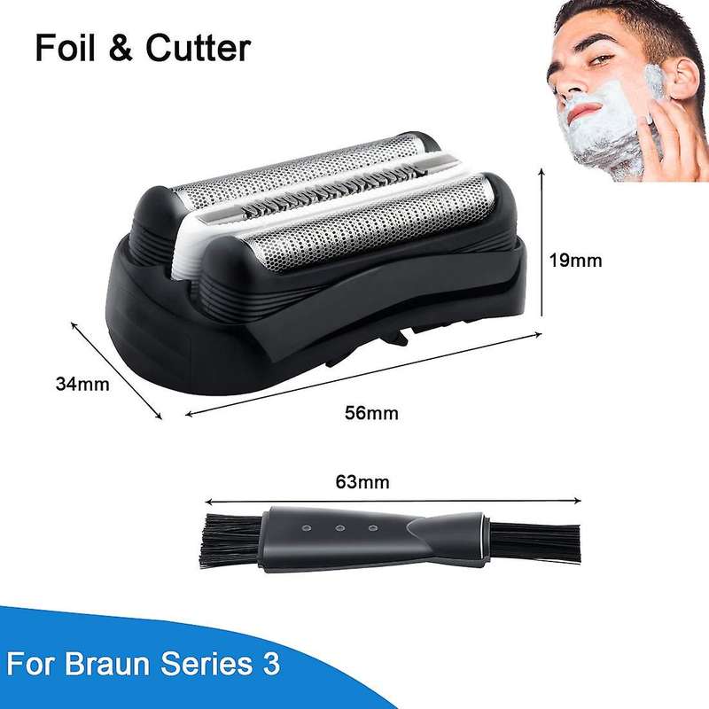 32b Shaver Head Replacement for Braun 32b Series 3 301s 310s 320s