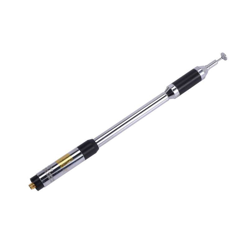 Rh770 Dual Band 144/430mhz High Gain Sma-female Telescopic Antenna