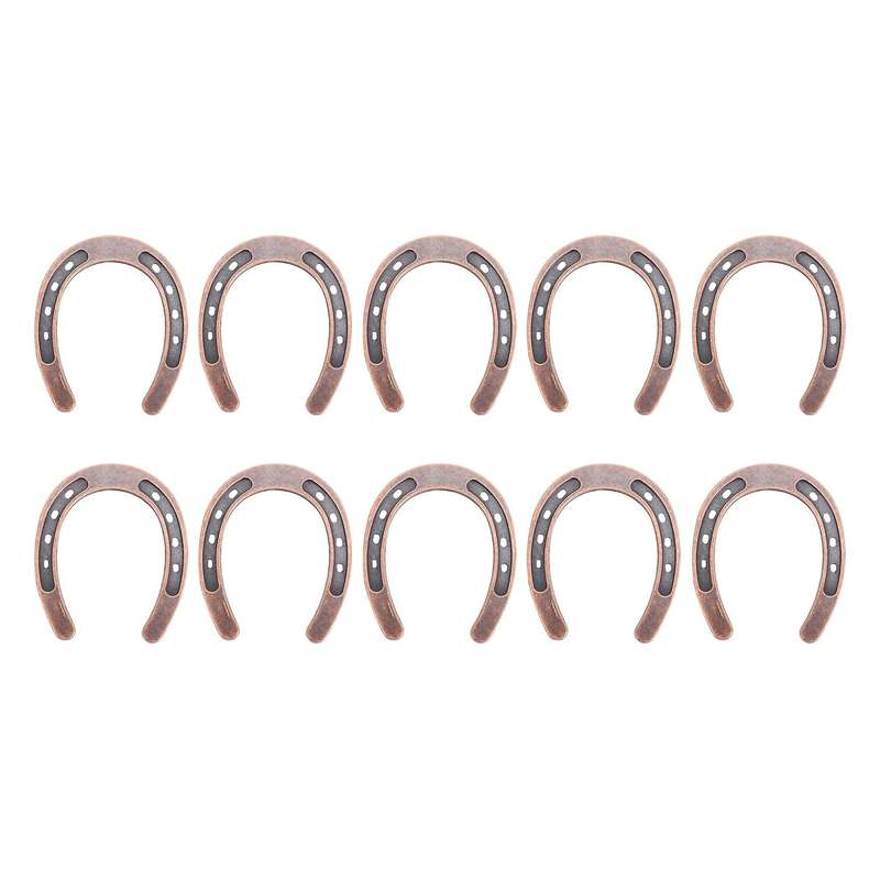10pcs Good Lucky Horseshoe Wedding Favors with Kraft Tags Gifts