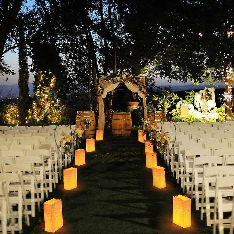 Flame Resistant Candle Bags, for Wedding, Party, Halloween, Christmas