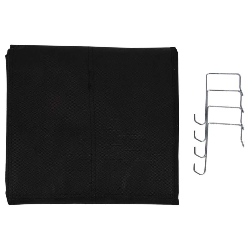 Clear Hanging Shoe Rack, Fabric Closet Shoe Organizer Storage Bag