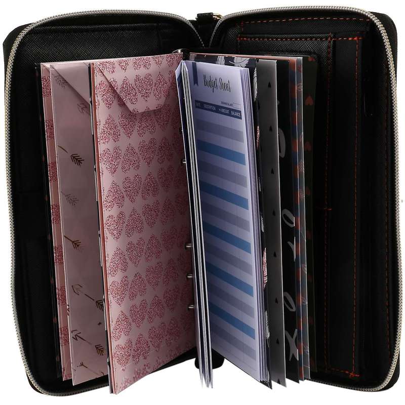 Organizer Wallet,with Envelopes & Budget Sheets,budget Planner,b