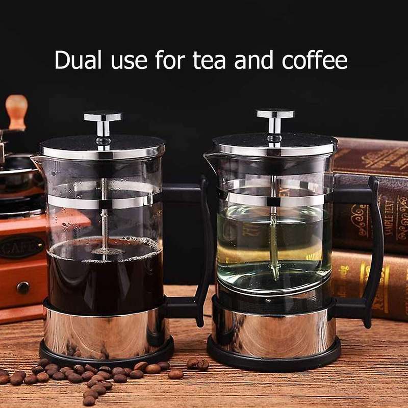 Coffee Maker Pot, Stainless Steel Glass Coffee Pot,for Making Tea