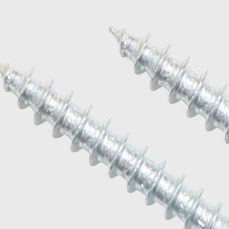 50pcs Seamless Nails Double-headed Screw Solid Wood Baseboard Screws