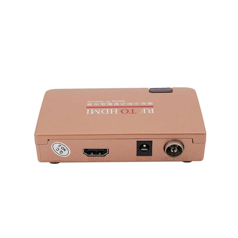 Rf to Hdmi Converter Analog Tv Box Digital Box Remote Control Eu Plug