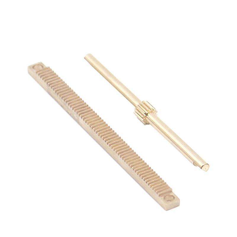 Astronomical Telescope Focuser Rack Shaft Set 0.5m Full Brass Diy