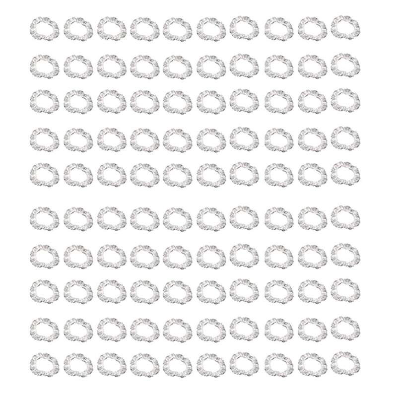 50pcs/set Universal Disposable Plastic Steering Wheel Cover