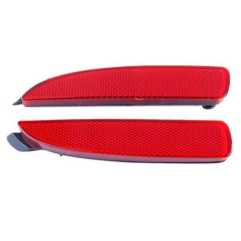 1 Pair Rear Bumper Light Side Lamp Marker Reflector for Mazda 3 5 6