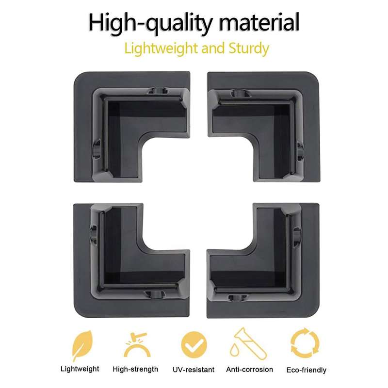 4pcs Rv Solar Panel Mounting Brackets for Rv Boat Caravans