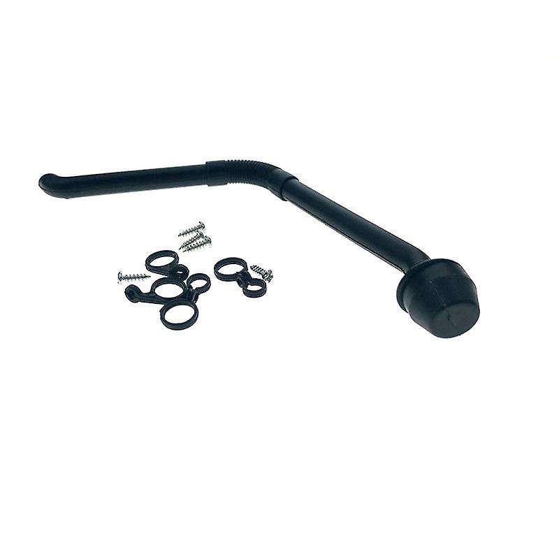 1/10 Rc Crawler Black Nylon Safari Snorkel for Trx4 Defender D110 D90