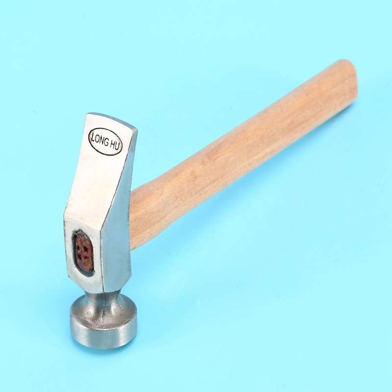 1pcs Cobbler Shoe Repair Hammer Wood Handle Leather Work Shoemaking
