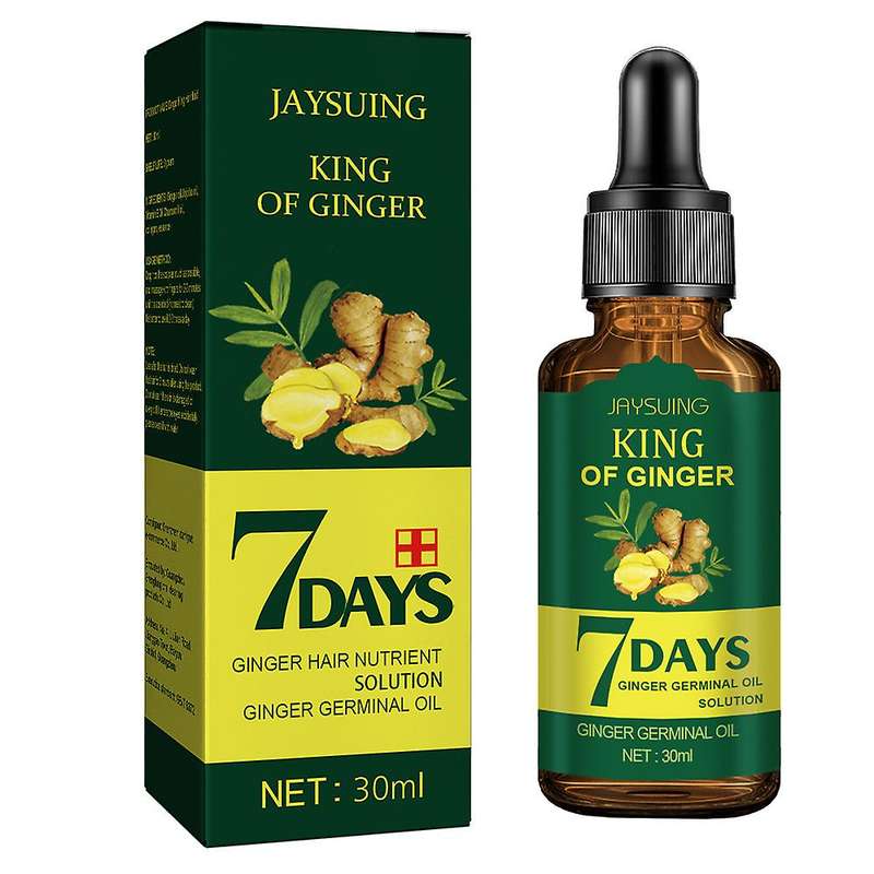 Jaysuing King of Ginger 7 Days Ginger Hair Growth Essene Oil For Damaged Hair - 30ml
